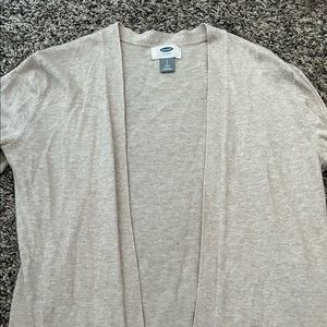 Old navy cream sweater. Size small